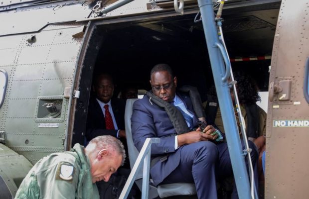 Le cortège de Macky Sall fait un accident