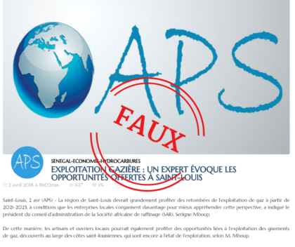 Le Sénégal dispose-t-il de la 5e réserve mondiale de gaz ?
