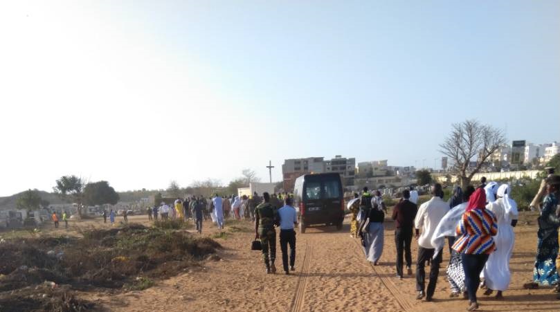 Antoine Amath Coly, inhumé au cimetière Saint-Lazare