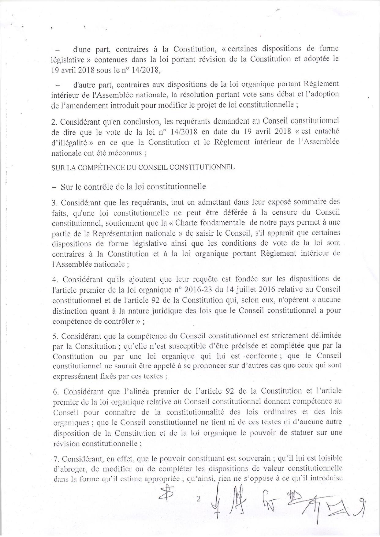 Loi sur le parrainage : le Conseil Constitutionnel se déclare incompétent