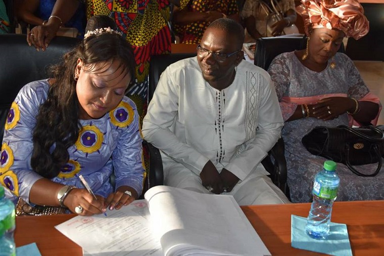 Baldé célébre le mariage de son "Ami " Bo Gassama et de sa "Militante" Aida Faye