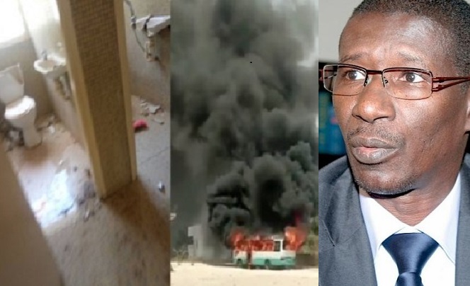 Les étudiants saccagent le domicile du ministre Marry Teuw Niane