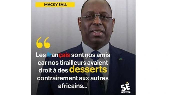 VIDEO : Macky insulte la mémoire des tirailleurs Sénégalais
