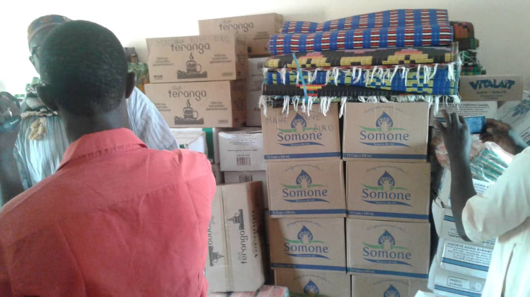 El Hadji Mamboye Diao, assiste les populations de Kolda