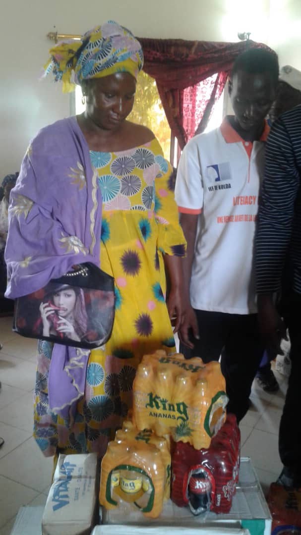 El Hadji Mamboye Diao, assiste les populations de Kolda