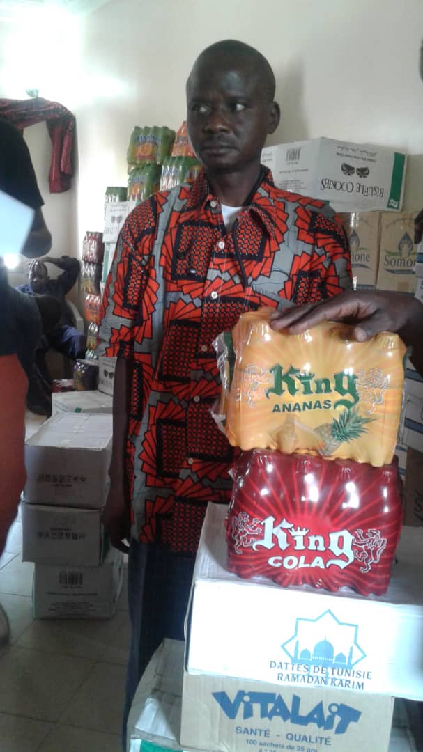 El Hadji Mamboye Diao, assiste les populations de Kolda