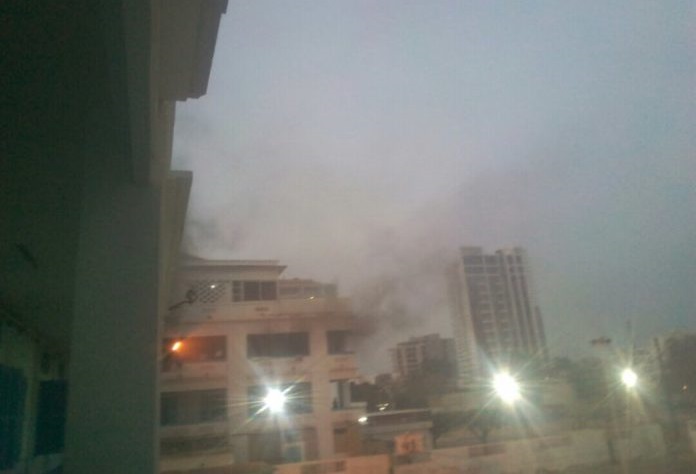 Dernière minute: incendie à l'université Cheikh Anta Diop