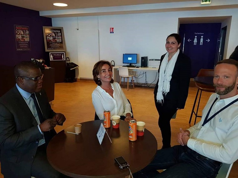 France: Baldé reçu par le maire de la ville du Havre