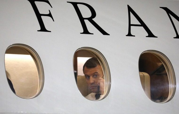 Macron a pris l'avion présidentiel pour faire 110 kilomètres seulement 