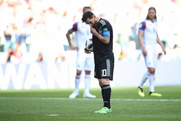 L'argentine bute sur un mur Islandais 