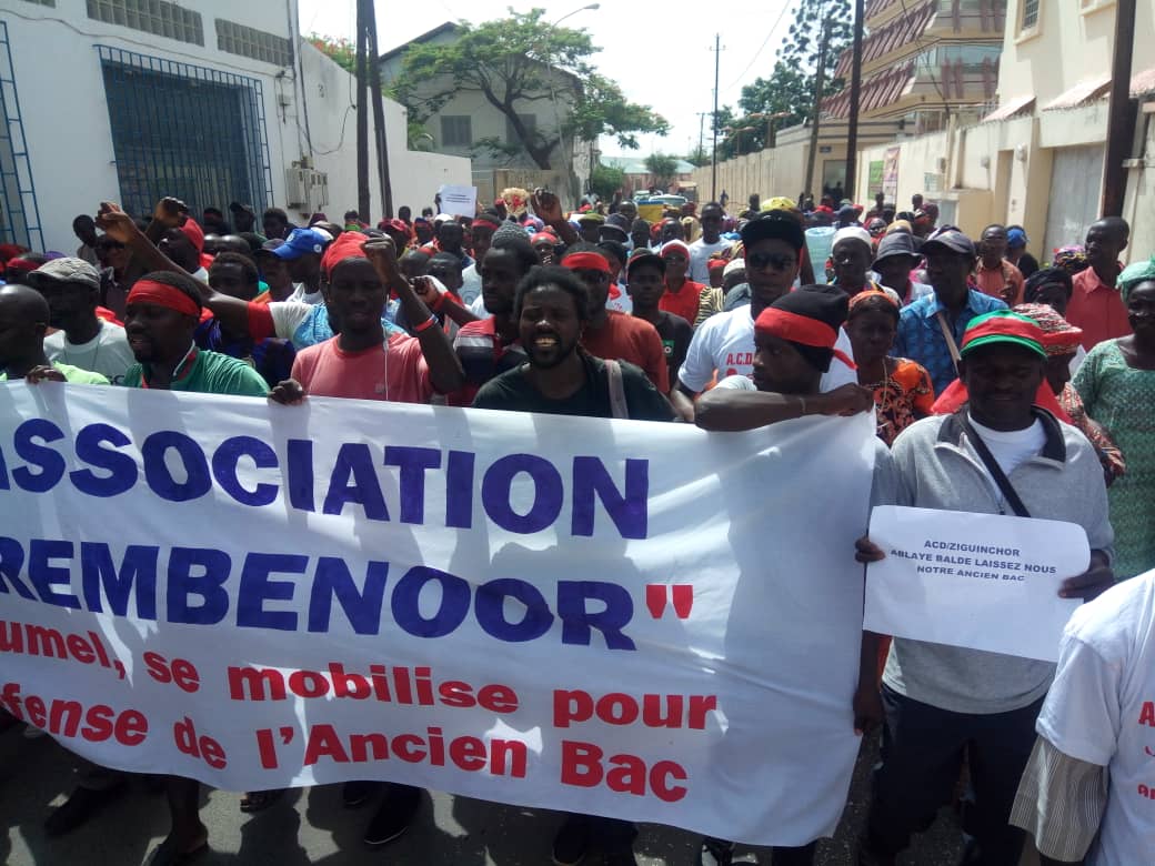 Mobilisation à Ziguinchor contre l’aménagement de l'ancien Bac (Photos)