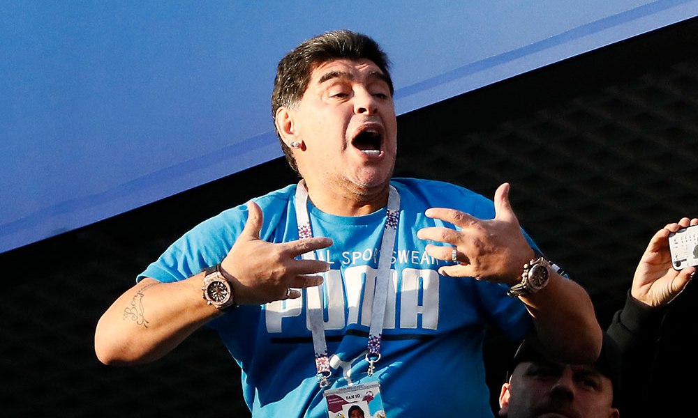 Argentine: Diego Maradona veut devenir entraîneur