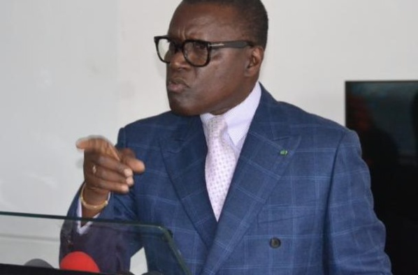 Pierre Atépa Goudiaby : « On parle trop dans ce pays... »