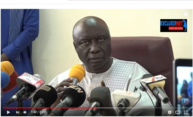  Idrissa Seck ne lâche pas Macky: «Le stress hydrique a atteint des proportions inquiétantes …»