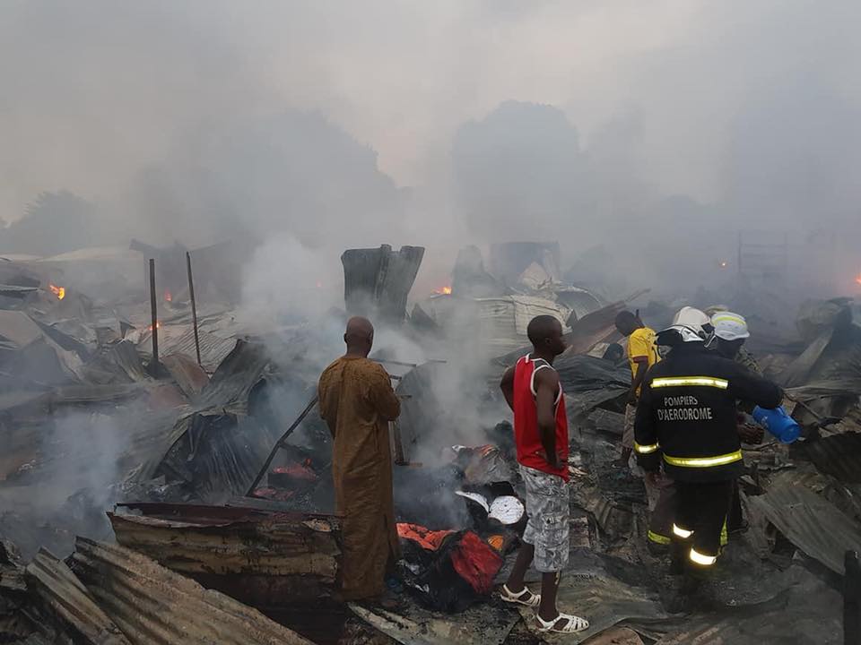 Le marché Tillène de Ziguinchor réduit en cendre