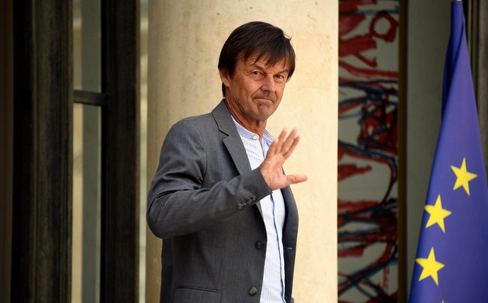 France: Nicolas Hulot, annonce son départ du gouvernement