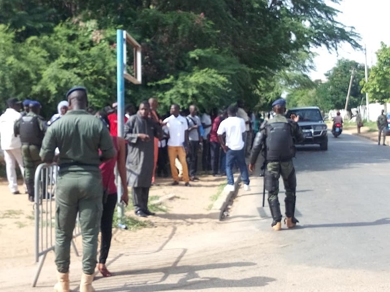 Visite de Macky à l'UCAD: l'énorme dispositif sécuritaire 