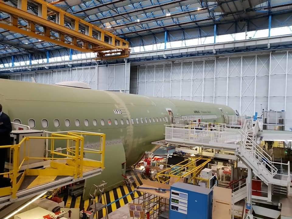 Toulouse: Macky Sall visite " Airbus industrie "