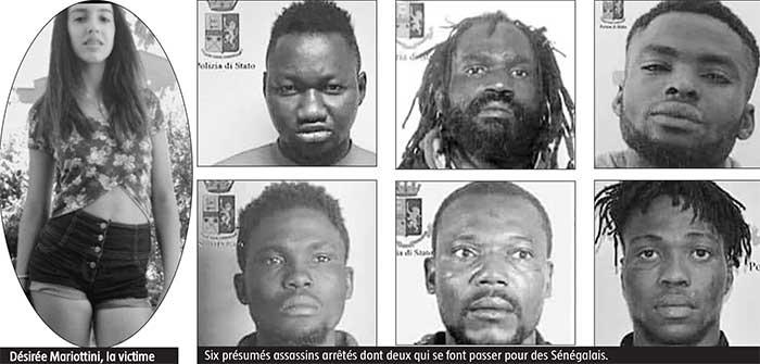 Italie : une fillette de 16 ans, droguée, violée et assassinée par des Africains