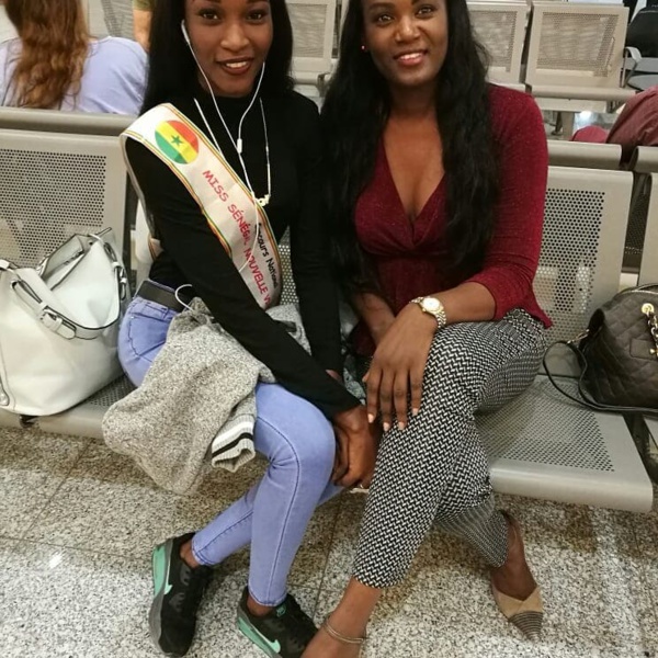 Yacine Dieng Thiam, Miss Sénégal 2017 visite Paris