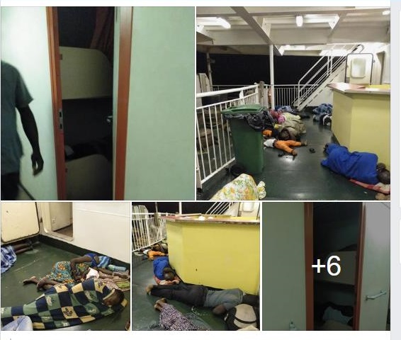 Bateau Aline Sittéo Diatta: Regardez comment le Cosama torture ses clients sous la supervision de l'Etat