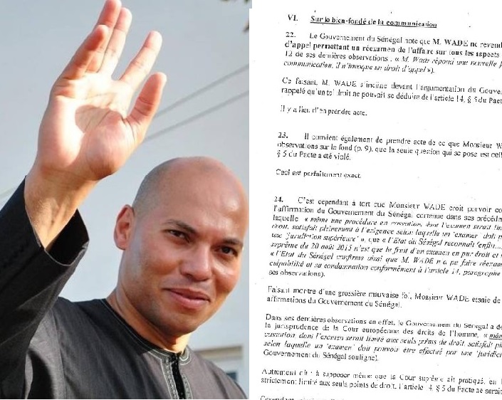 Exclusif: L’État s’est engagé à ne pas arrêter Karim Wade (DOCUMENTS) 