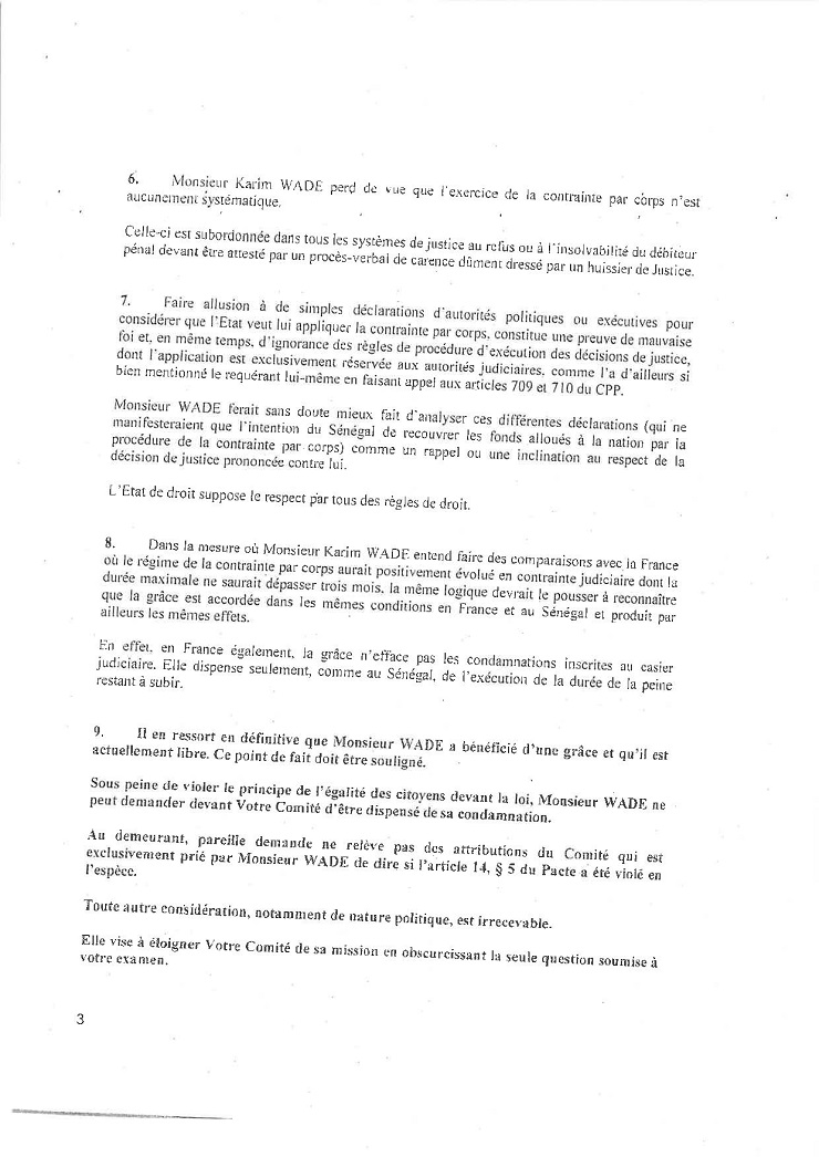 Exclusif: L’État s’est engagé à ne pas arrêter Karim Wade (DOCUMENTS) 