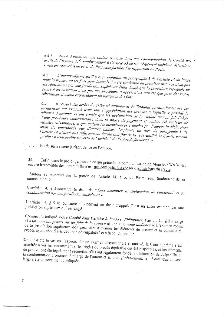 Exclusif: L’État s’est engagé à ne pas arrêter Karim Wade (DOCUMENTS) 