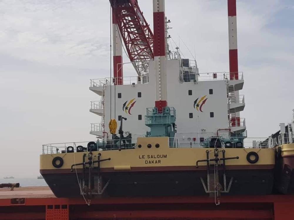 5 dragueurs peints aux couleurs de l’APR