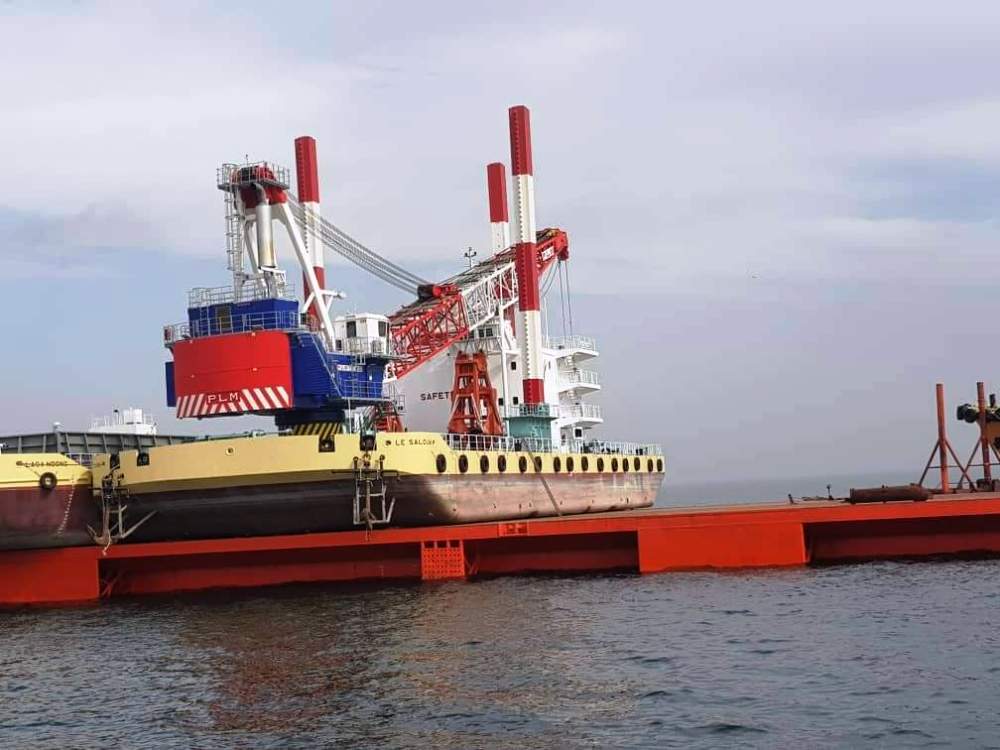 5 dragueurs peints aux couleurs de l’APR