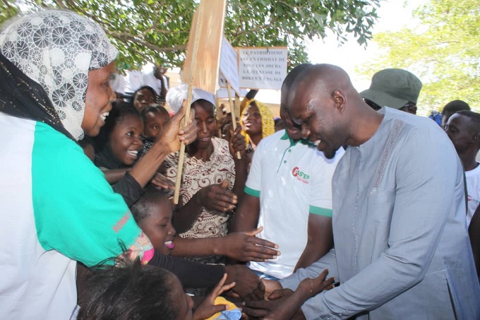 Les images de la visite de proximité de Sonko à Matam