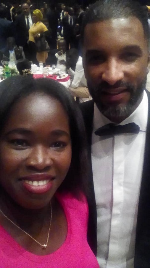 Photos: Dieynaba Goudiaby, présidente de l'UCTM à la cérémonie des CAF Awards