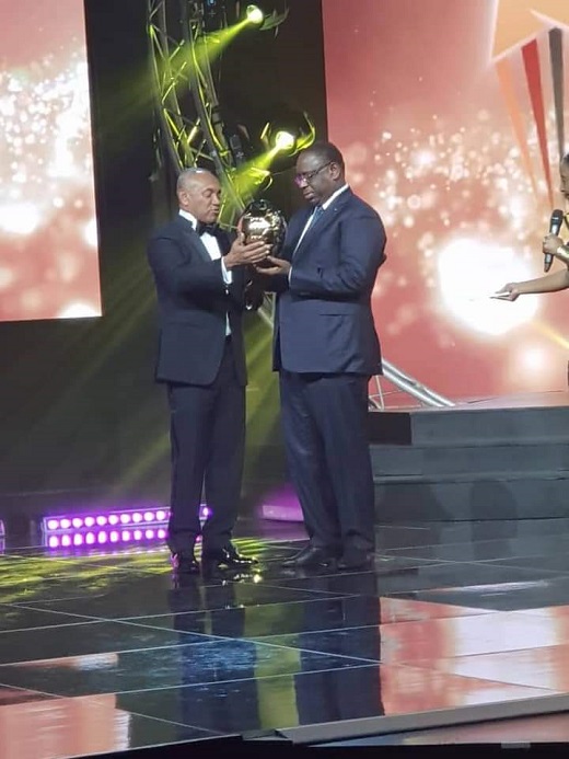 Photos: Dieynaba Goudiaby, présidente de l'UCTM à la cérémonie des CAF Awards