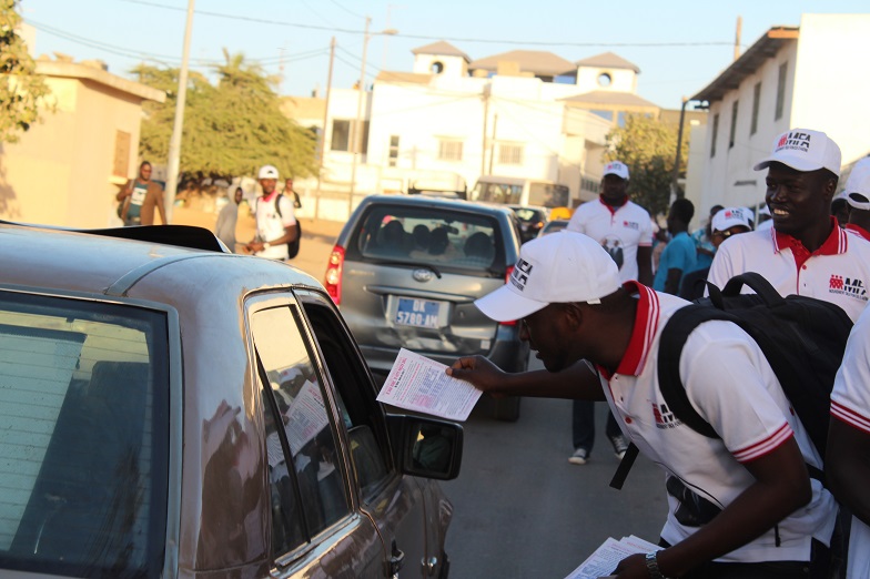 Victoire Sadio Diouf balise le terrain à Macky Sall(Photos)