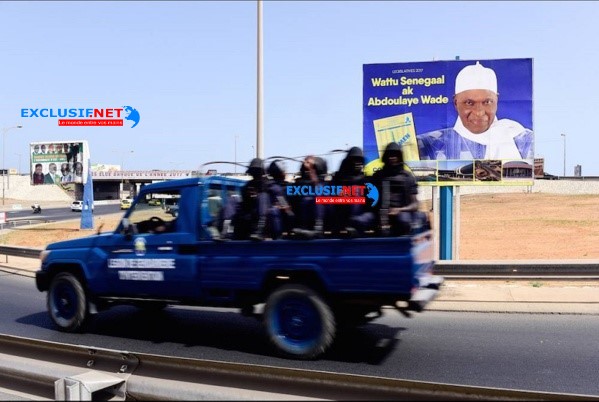 Retour de Me Wade: Les éléments de la gendarmerie et de la police se positionnent 