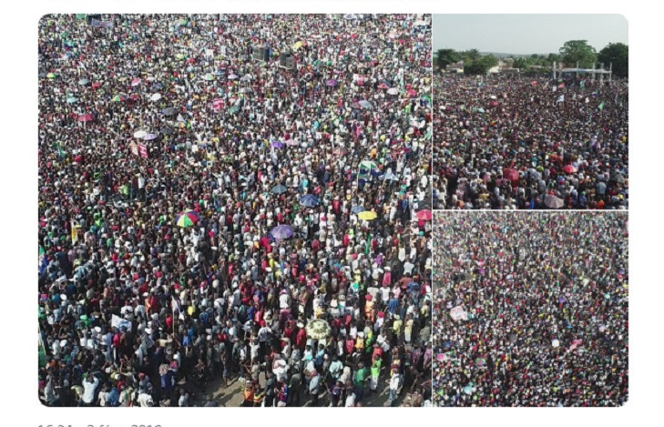 Images du meeting de Macky à Mbacké: AFP apporte les preuves de la tricherie