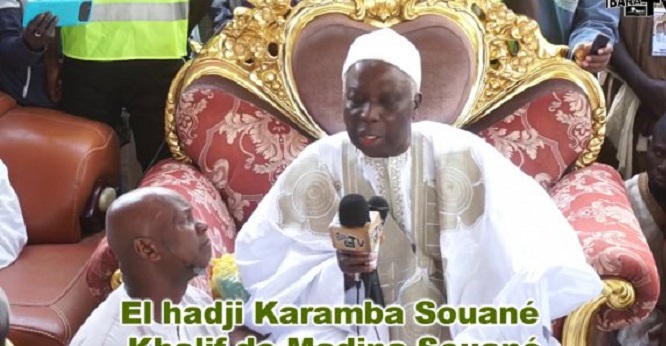  Le khalife de Madina Souané vote Idy
