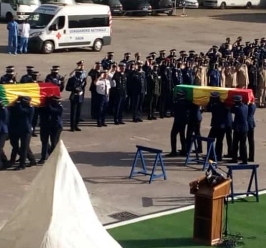 Levée de Corps:La gendarmerie rend hommage à ses morts