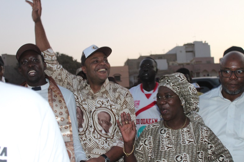 PHOTOS: Victor Sadio Diouf mobilise pour Macky à Ouakam