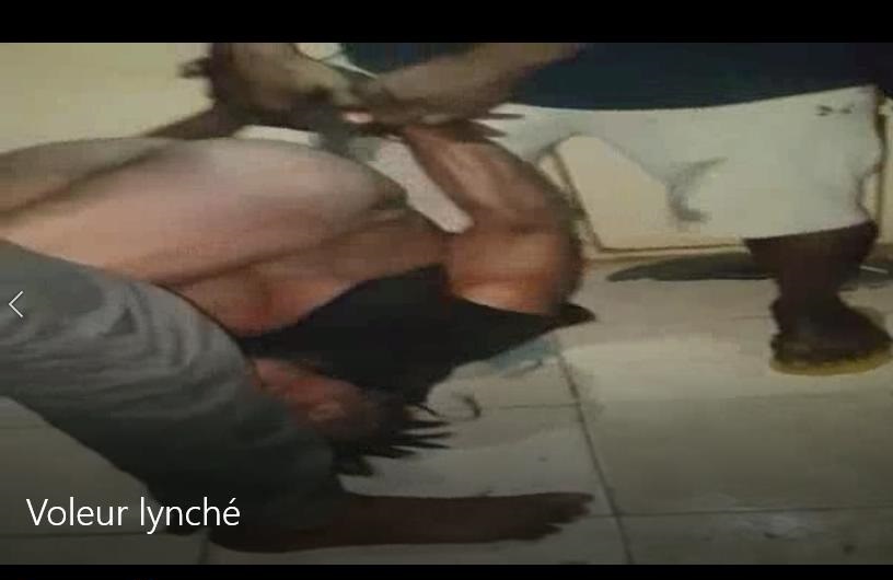 Vidéo: Deux voleurs déshabillés et bastonnés dans la banlieue Dakaroise 