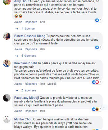 Soutien au commissaire Sangaré: Queen Biz lynchée sur Facebook 