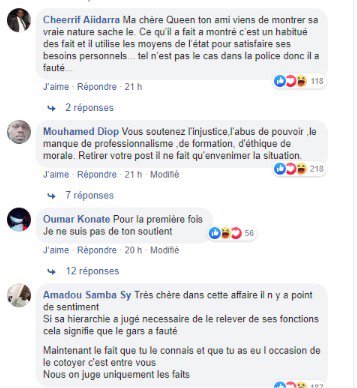 Soutien au commissaire Sangaré: Queen Biz lynchée sur Facebook 