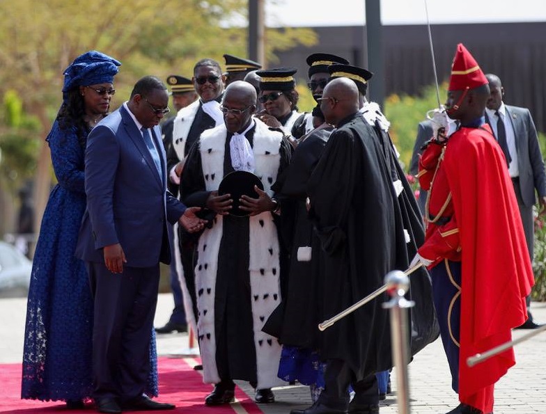 Prestation de serment de Macky: Les « gaffes » du président du Conseil constitutionnel