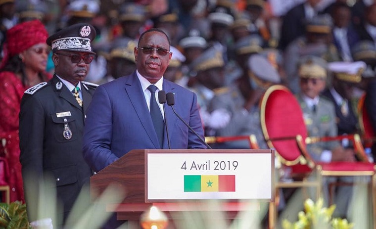 Macky Sall après la démonstration de force l'armée: «Je suis rassuré...»