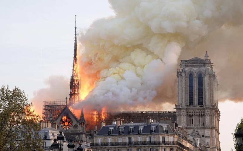 La structure de Notre-dame est sauvée et préservée dans sa globalité