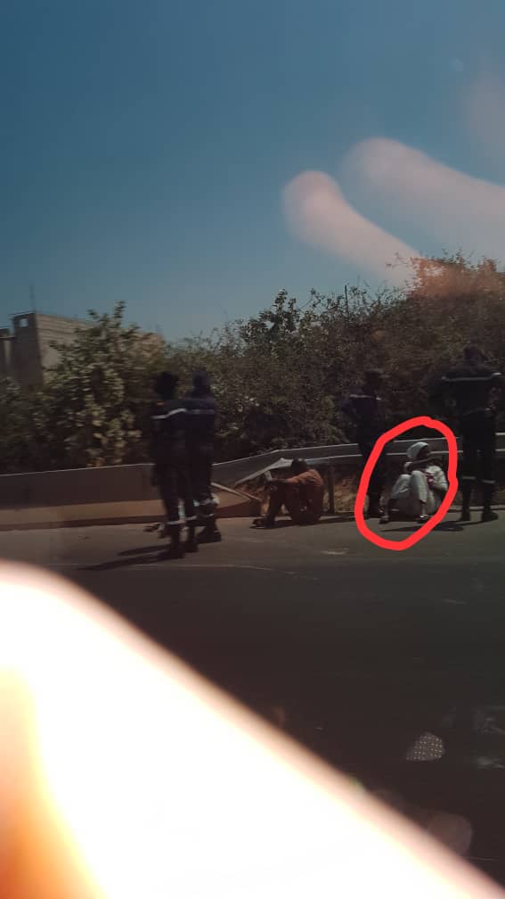 Un accident spectaculaire à hauteur de l'usine Sédima 