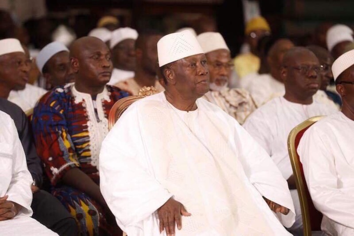 Louga: Ce geste de Ouattara à l’inhumation de son défunt ami El Hadj Djibril Sakho