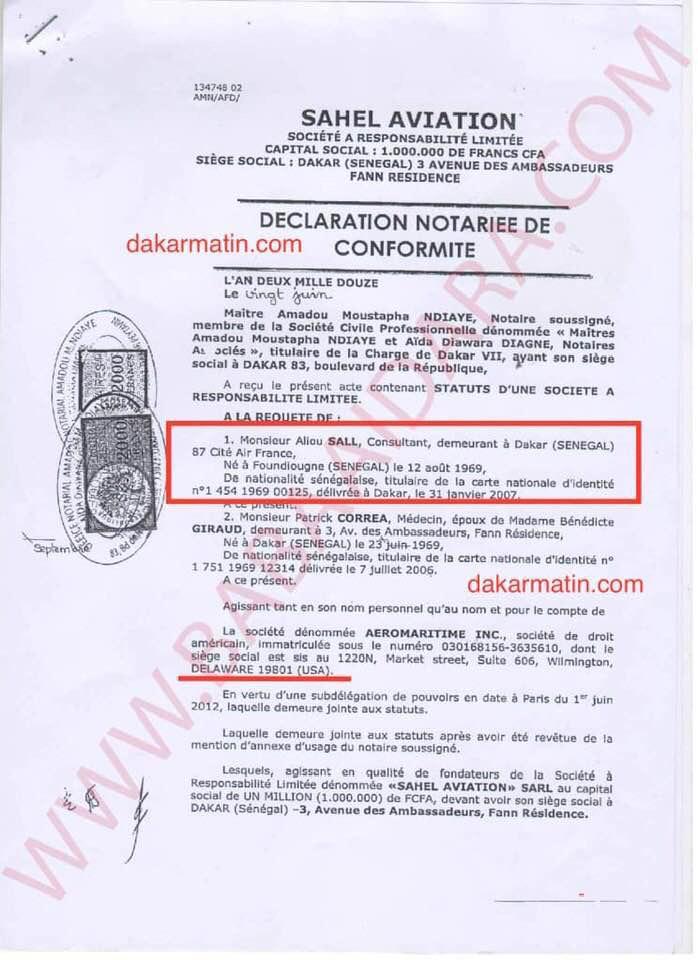 Clédor Sène lâche une nouvelle bombe : « Aliou Sall détient 25% de ‘’Sahel Aviation’’, la compagnie chargée de l’avitaillement des blocs pétroliers »