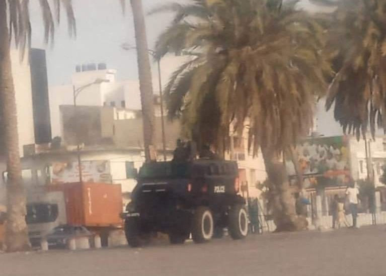 Place de L’Obélisque: Les éléments de la BIP et du GMI ont déjà pris position 