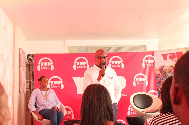 Les images du lancement de l’application "YUP Music" 